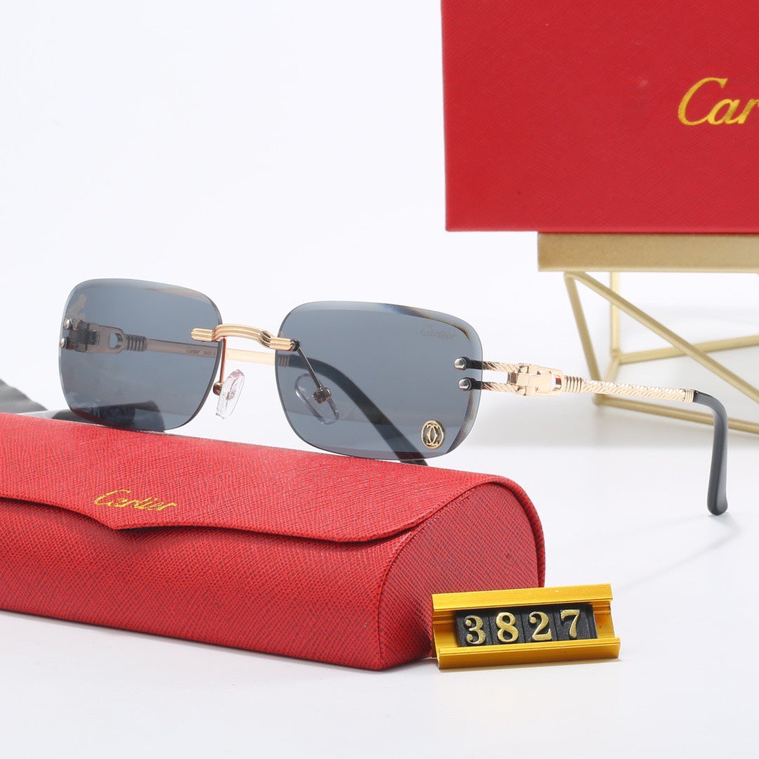 Lunettes de soleil sans monture