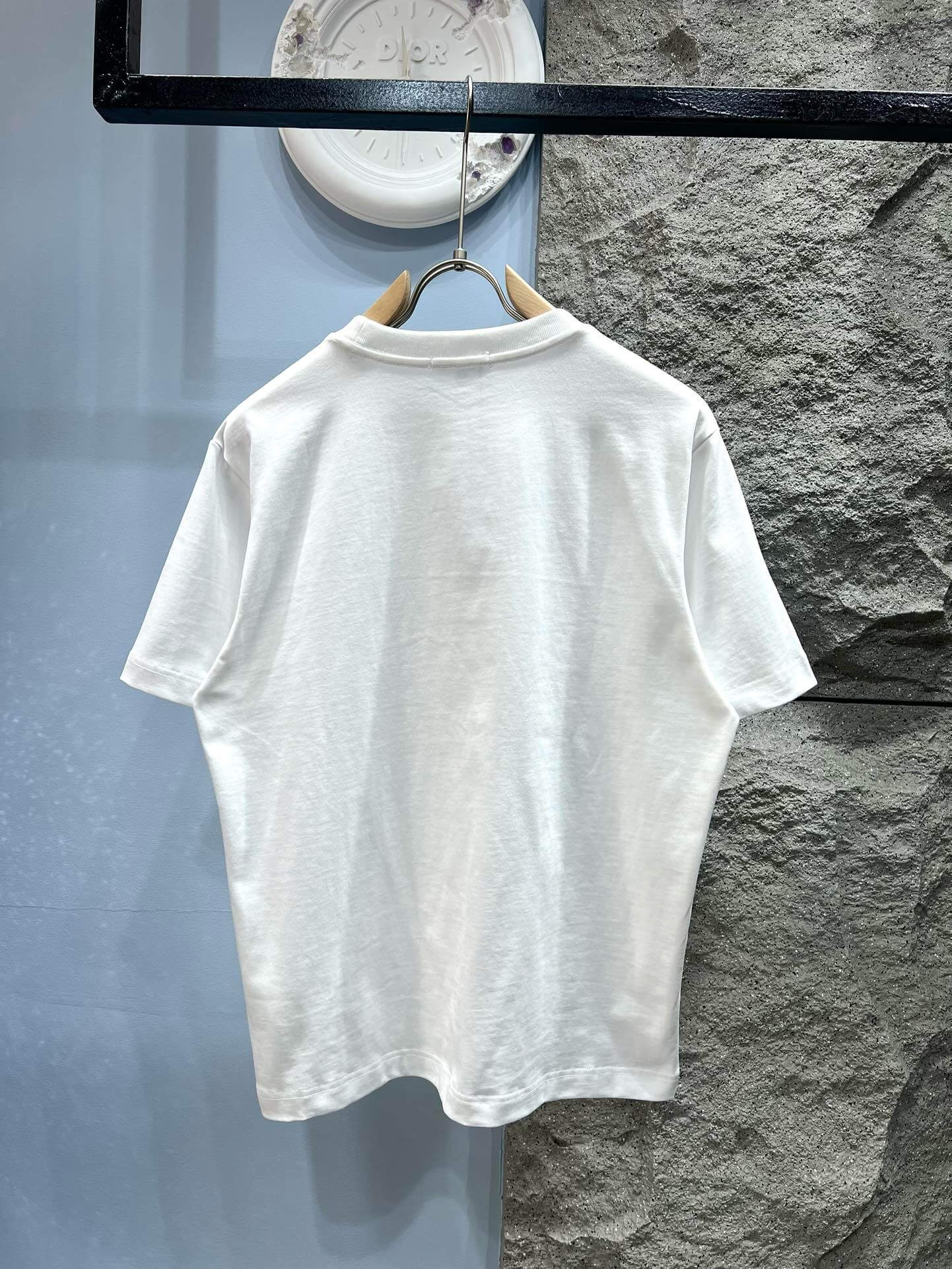 T-shirt brodé poulpe