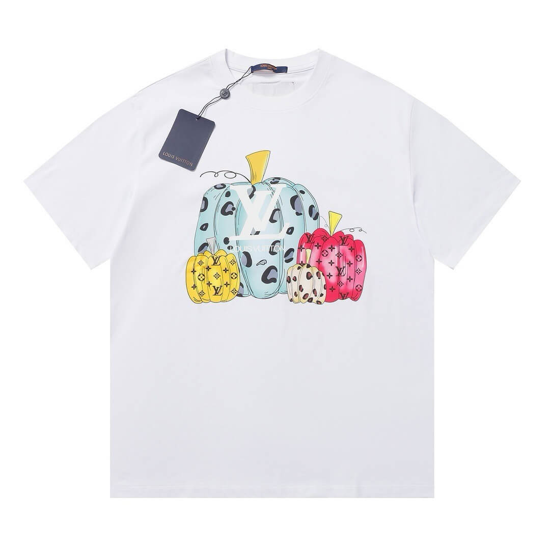 T-shirt imprimé citrouille