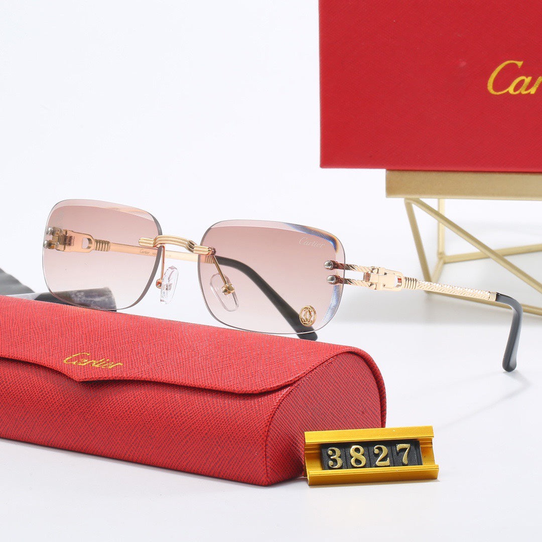 Lunettes de soleil sans monture