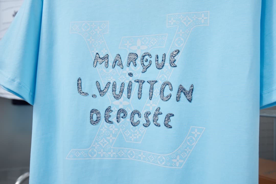 2025 New Style Letter Rhinestone T-shirt