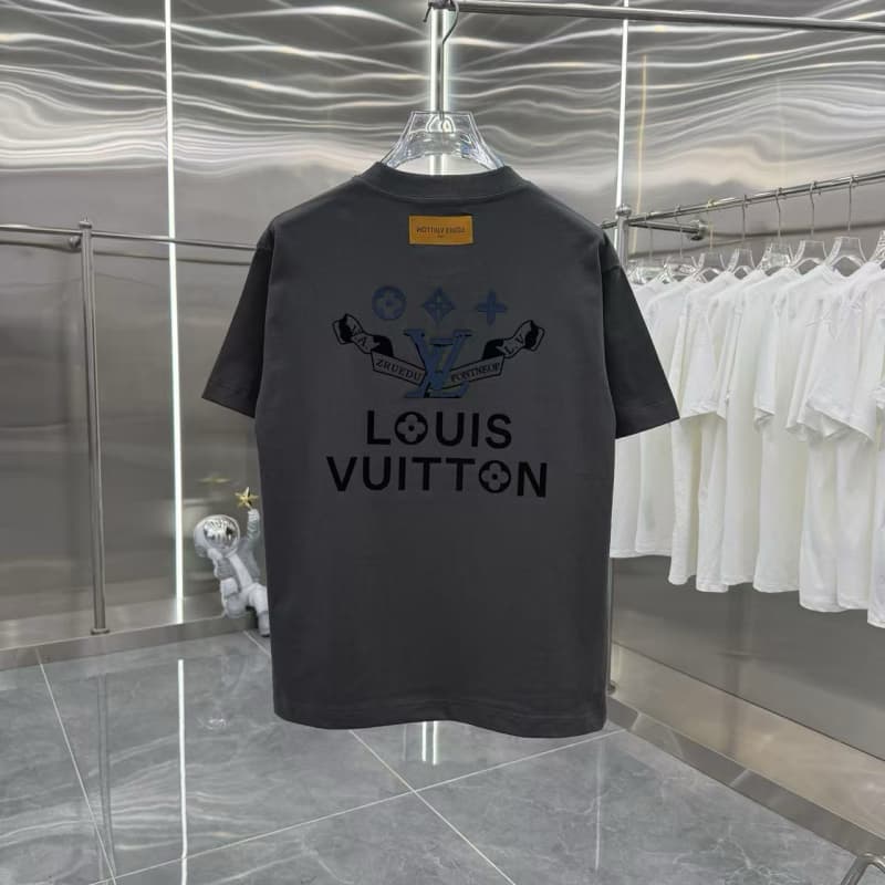 New Flocked Print T-Shirt