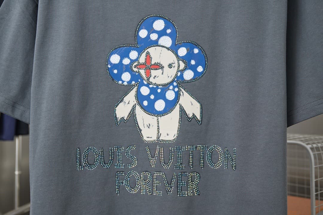 Classic Doll & Sunflower Rhinestone T-Shirt