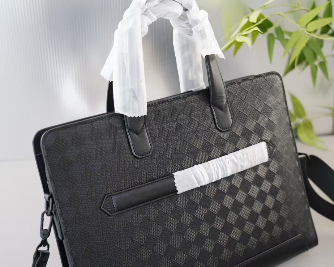 Checkered Rhombus Handbag