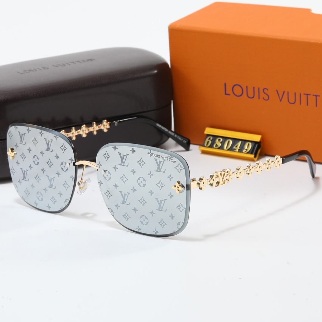 Nouvelles lunettes de soleil sans monture à branches distinctives