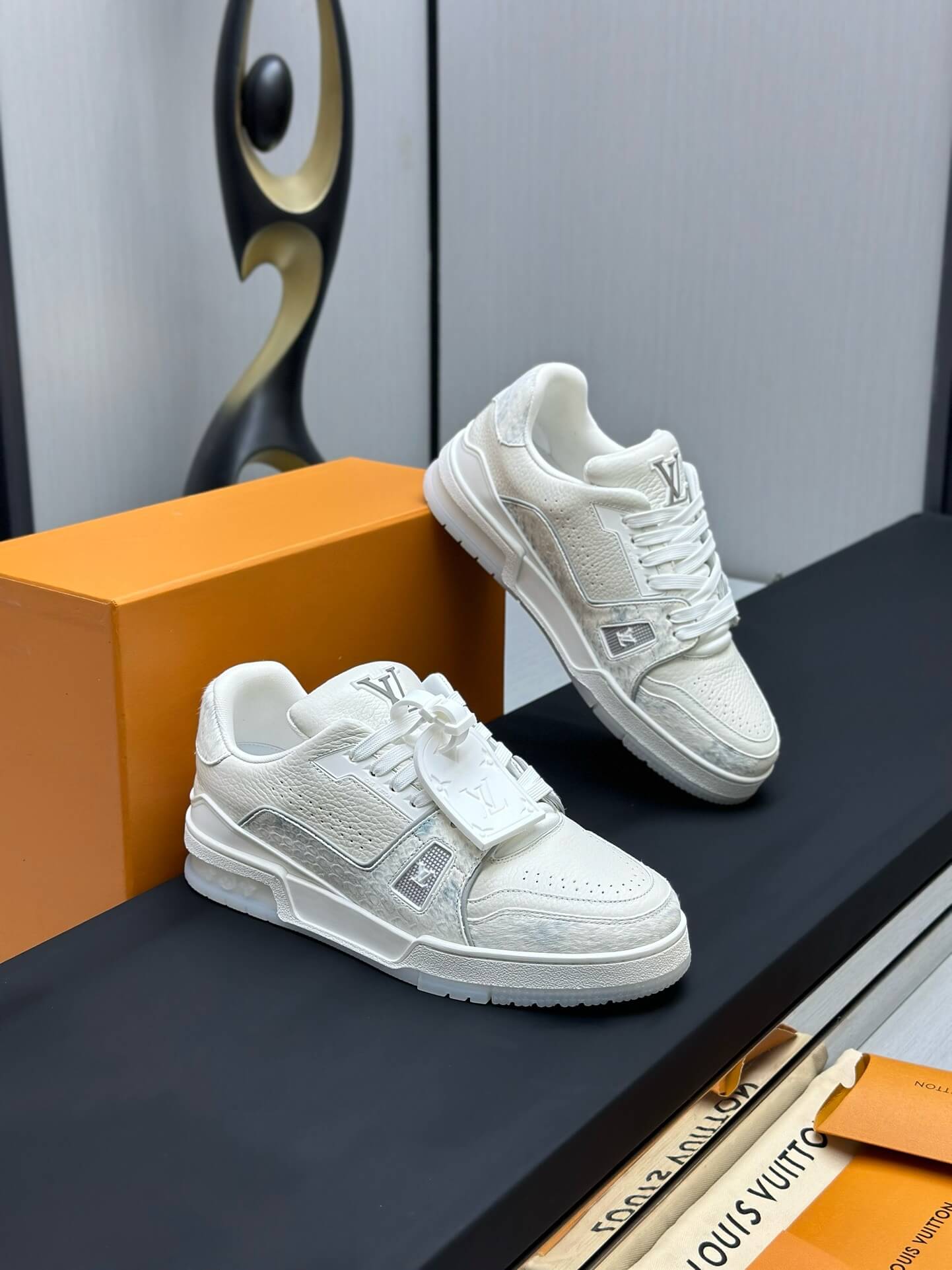 Pure White Runway Sneaker