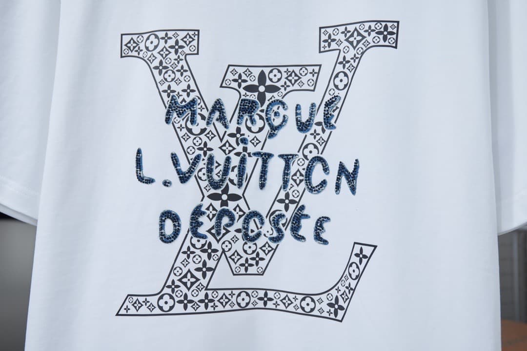 2025 New Style Letter Rhinestone T-shirt