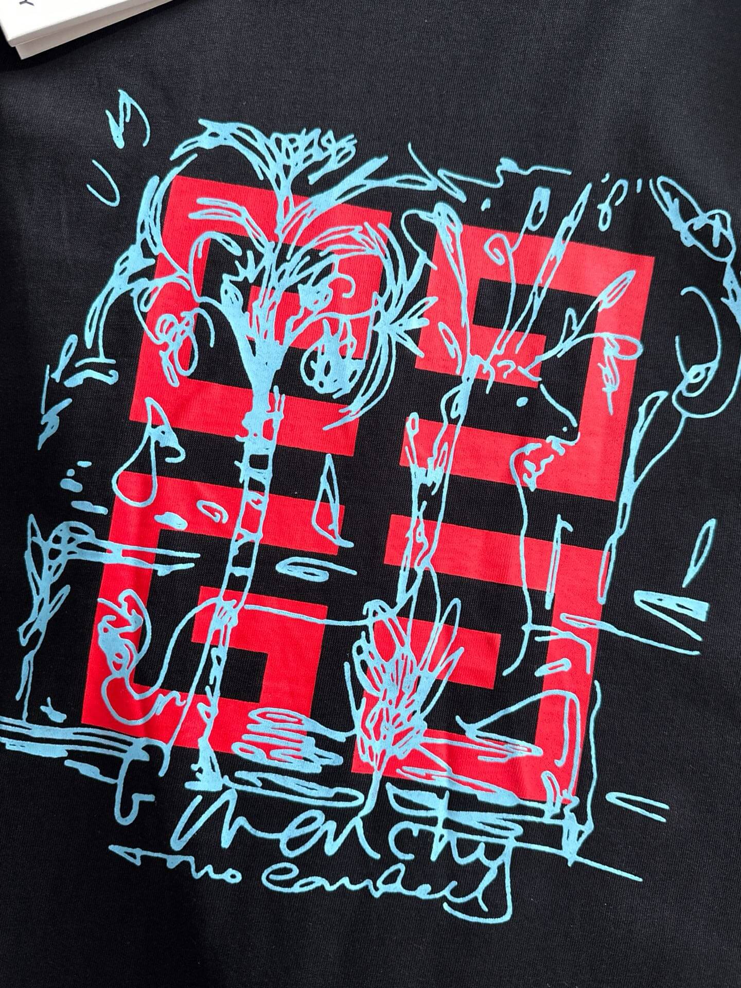 New Arrival Block Print T-Shirt
