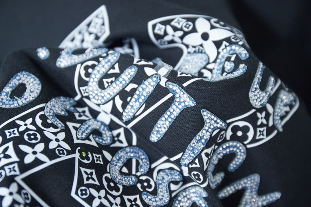 2025 New Style Letter Rhinestone T-shirt
