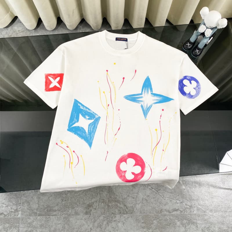 2025 Dopamine Color Graffiti T-Shirt