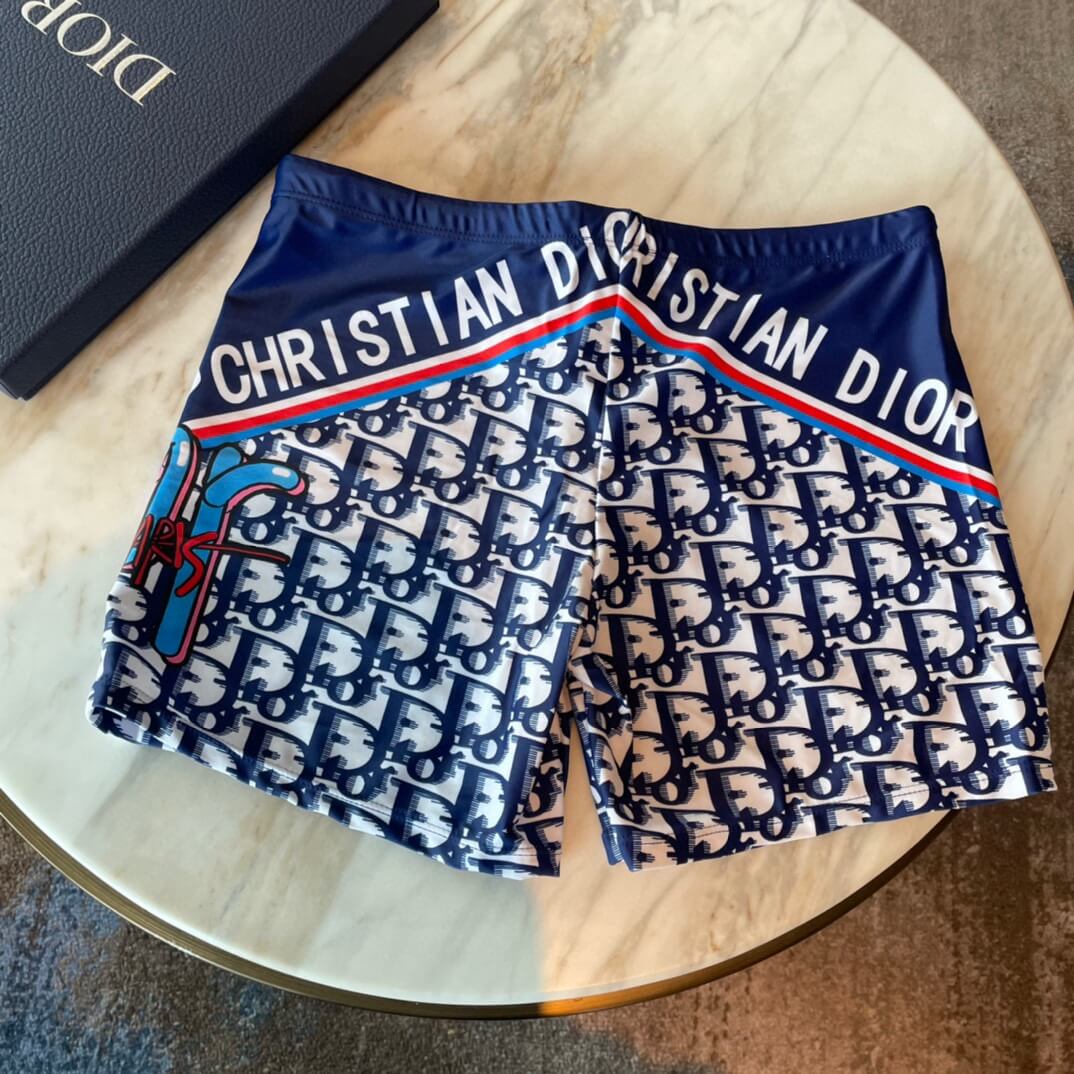 Panel Design Swim Trunks