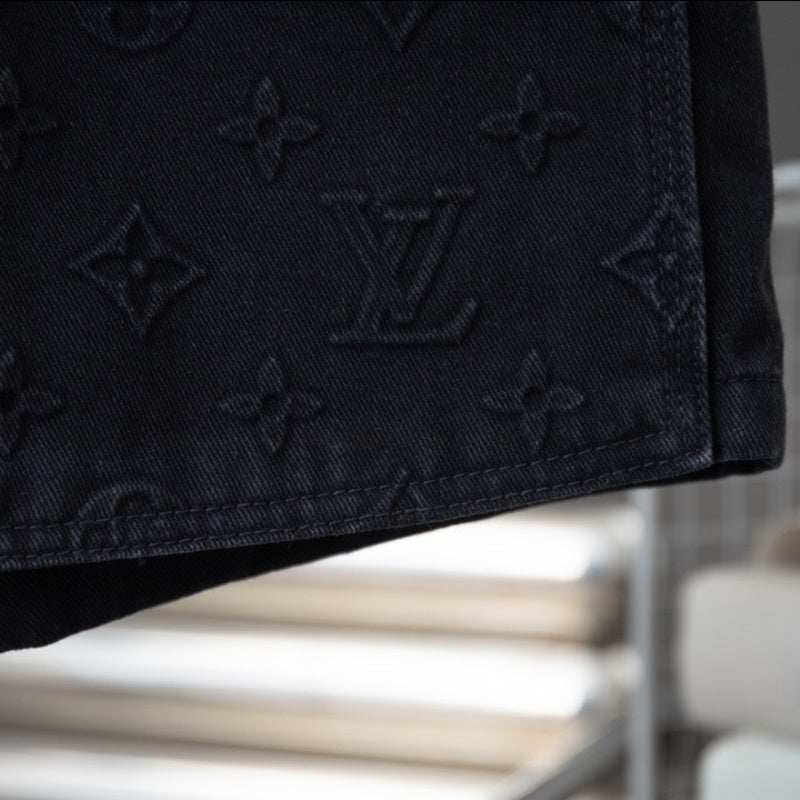 2025 Heavy-Duty Denim Cargo Shorts