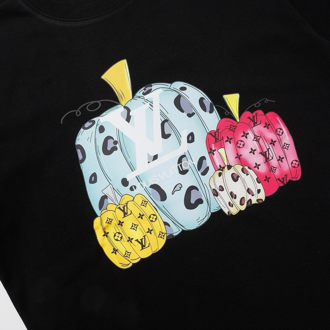 T-shirt imprimé citrouille