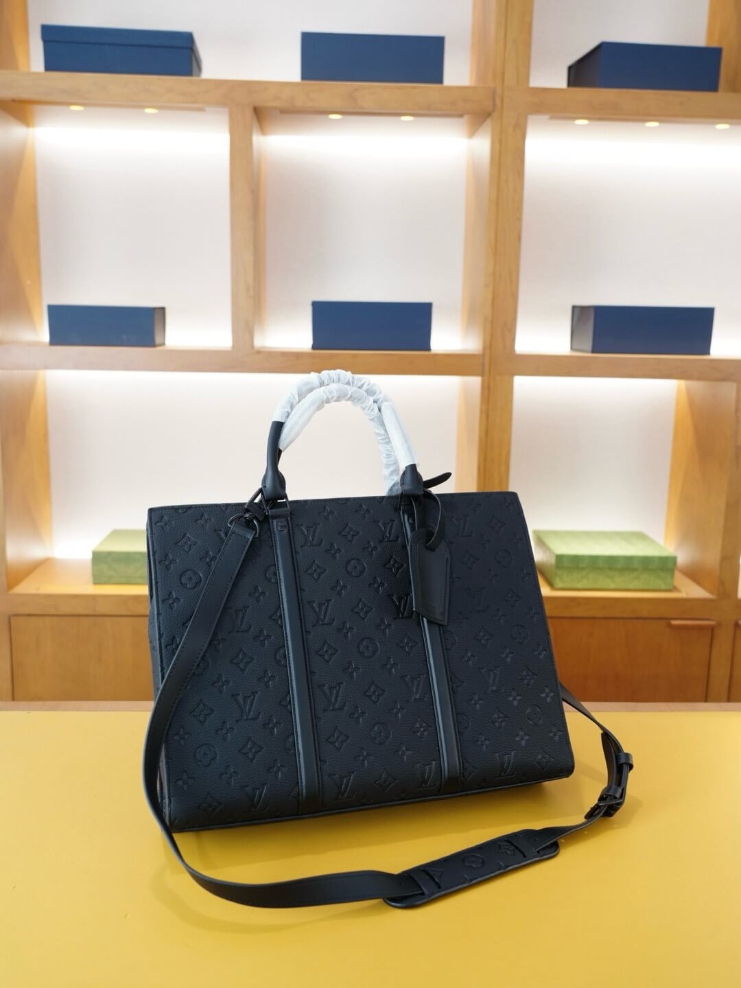 Textured Jacquard Handbag