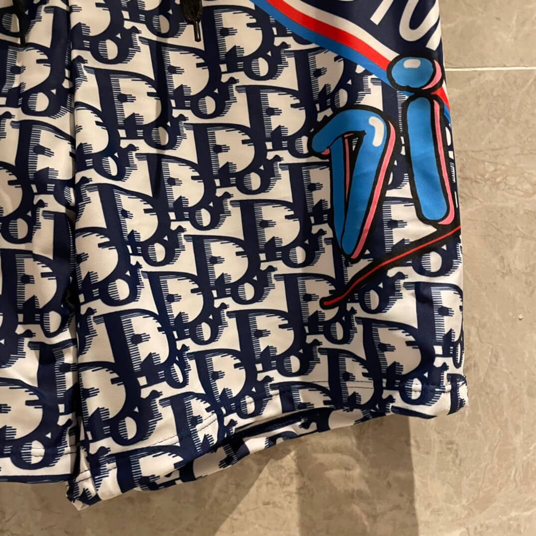 Panel Design Swim Trunks