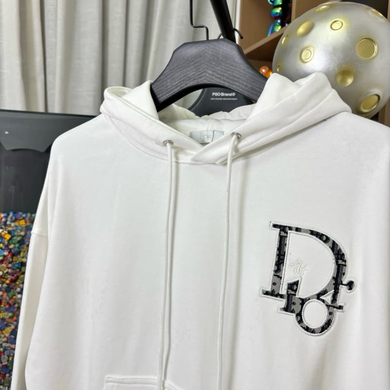 Bee Patch Embroidery 3D Embossed Hoodie