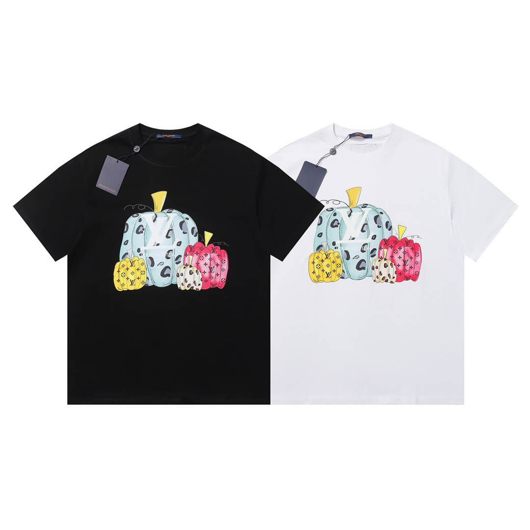 T-shirt imprimé citrouille
