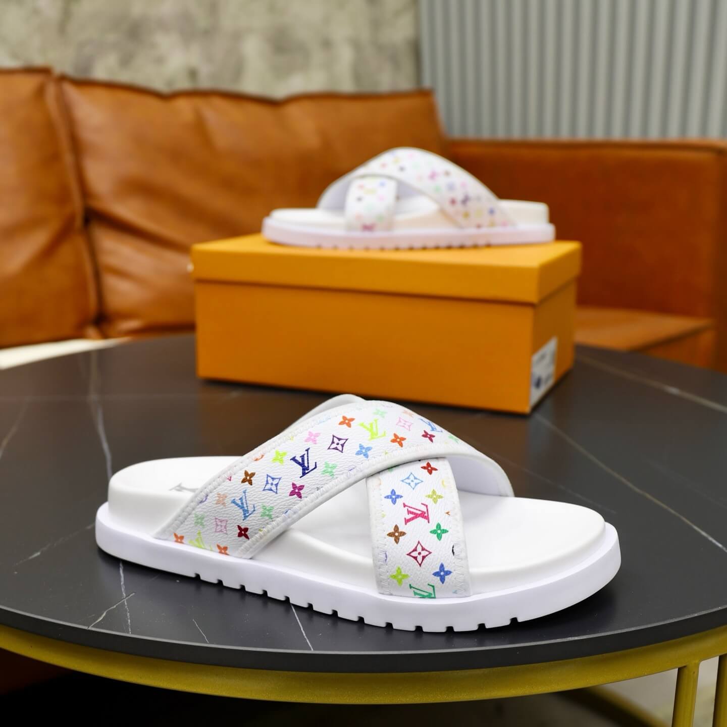 Chaussons Jacquard Colorés