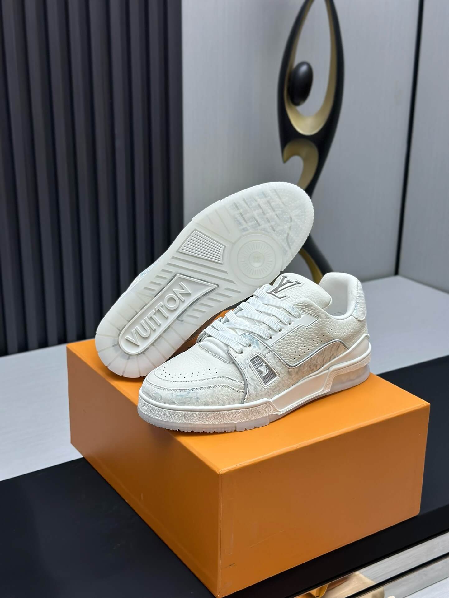 Pure White Runway Sneaker