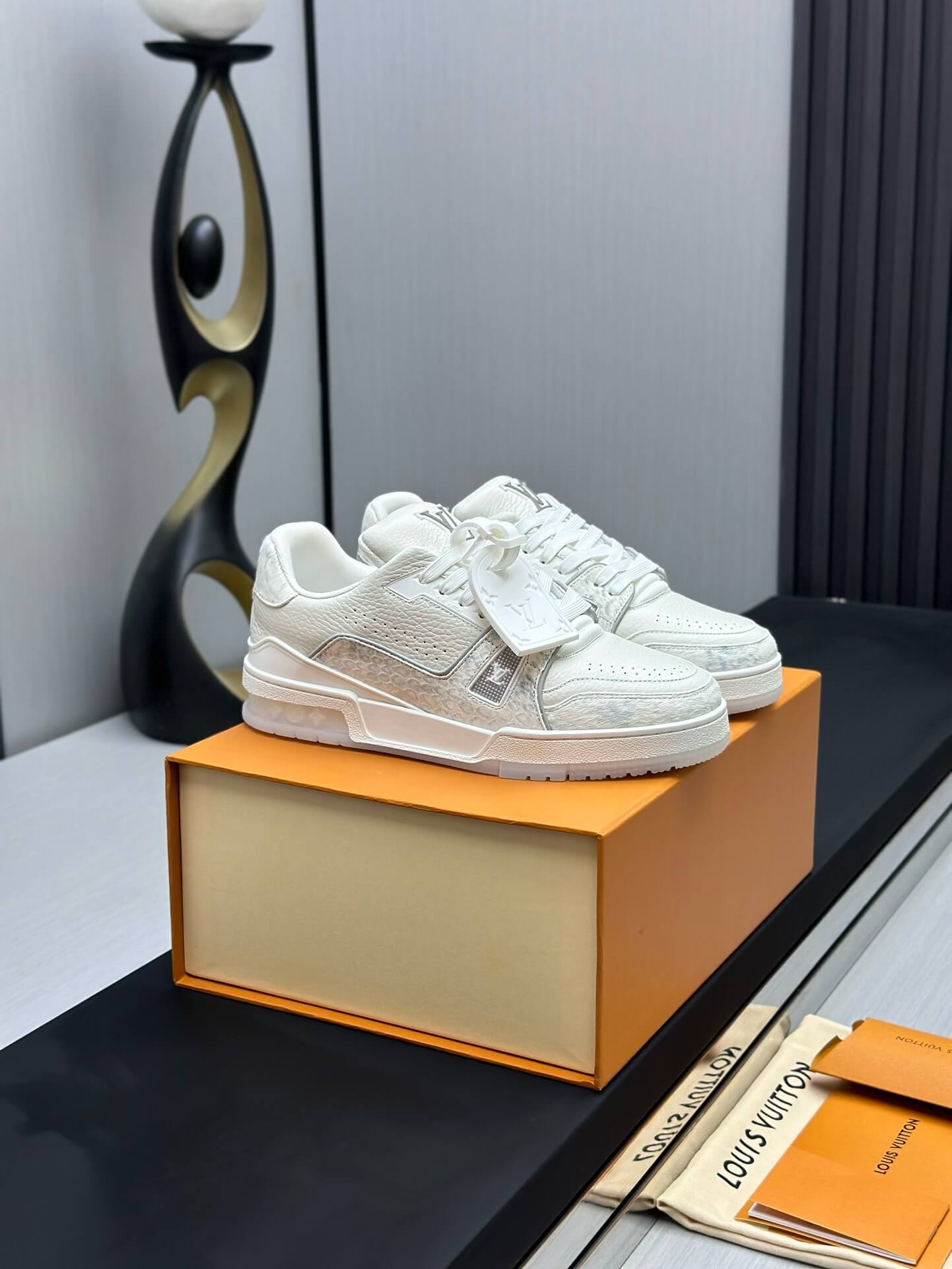 Pure White Runway Sneaker