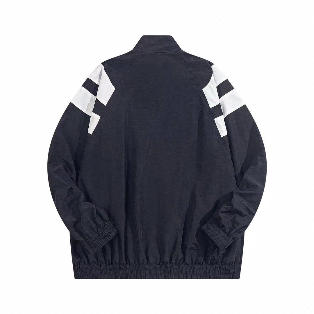 Colorblock Striped Jacket