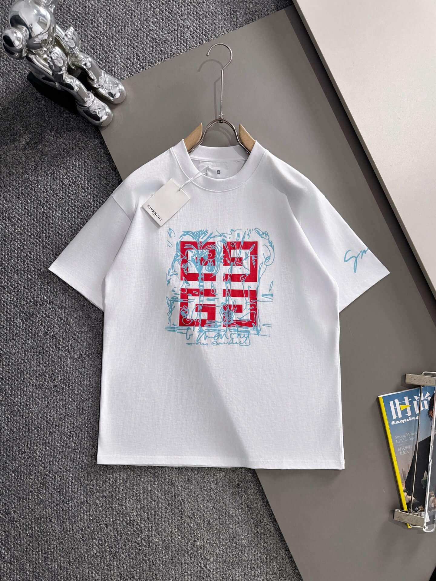 New Arrival Block Print T-Shirt