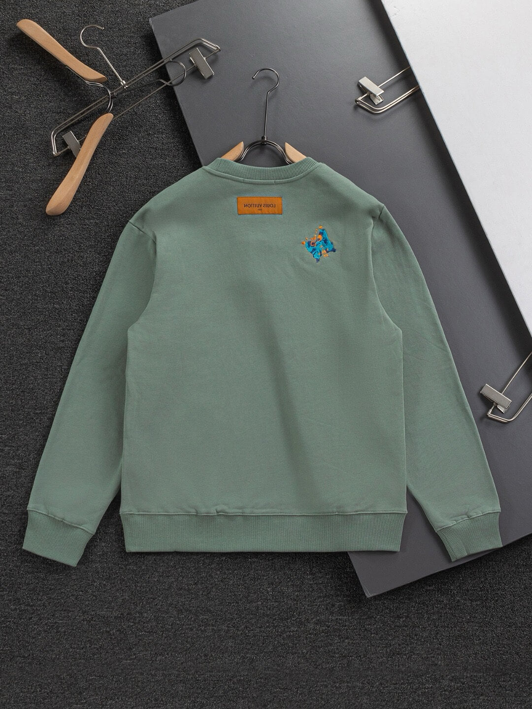 Butterfly Embroidered Sweatshirt