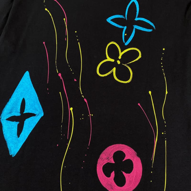 2025 Dopamine Color Graffiti T-Shirt