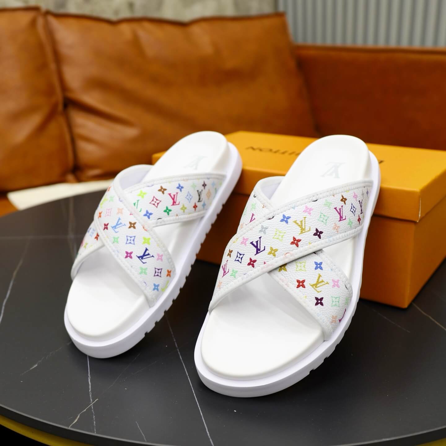 Chaussons Jacquard Colorés
