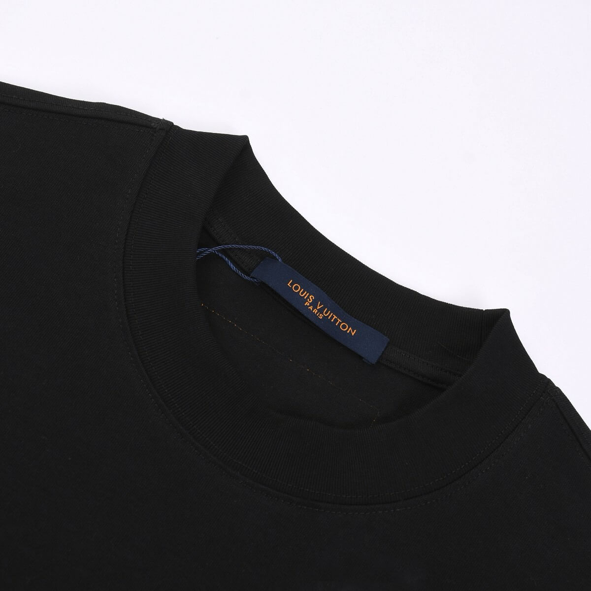 T-shirt en placage à motif métallique