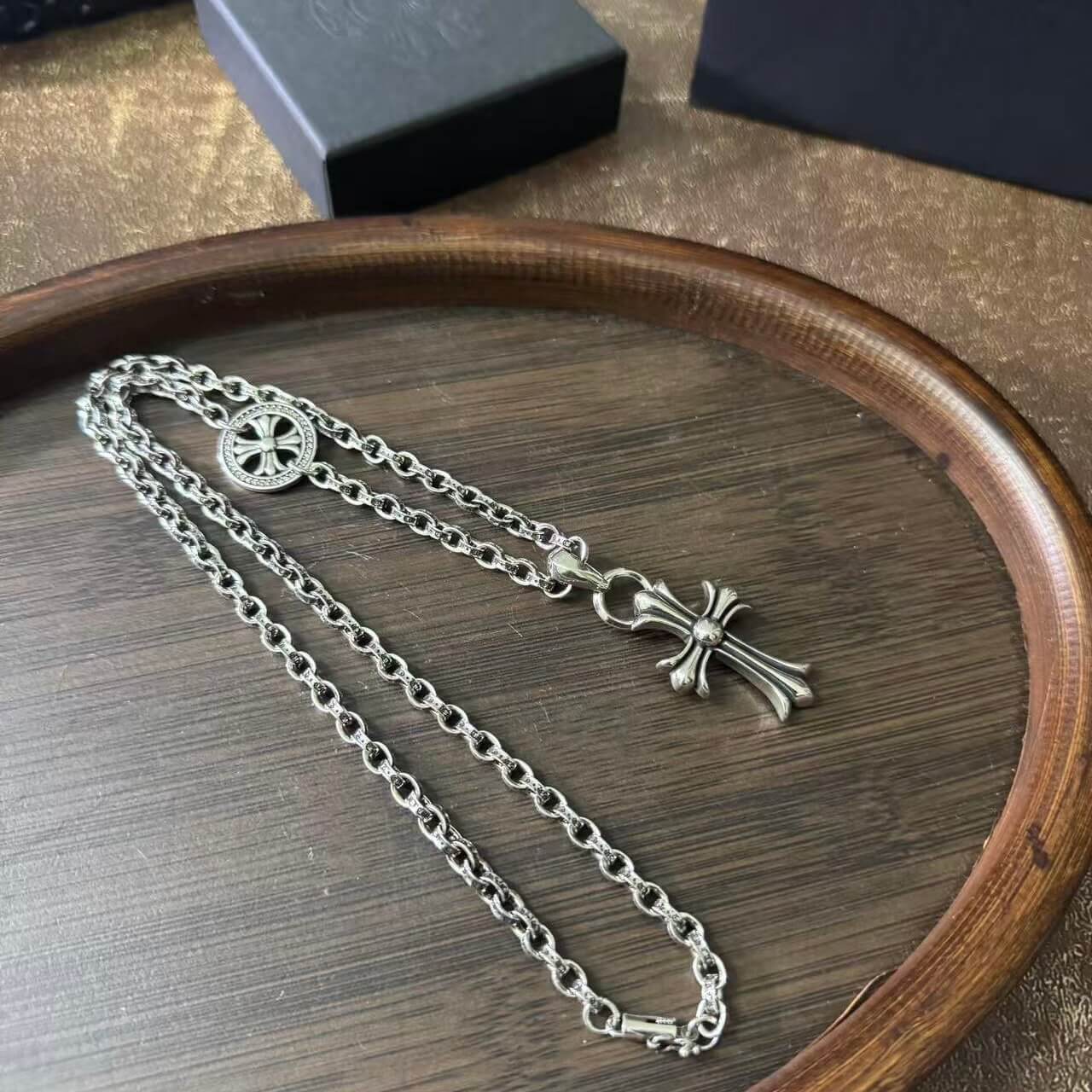 Chic Street Style Cross Necklace