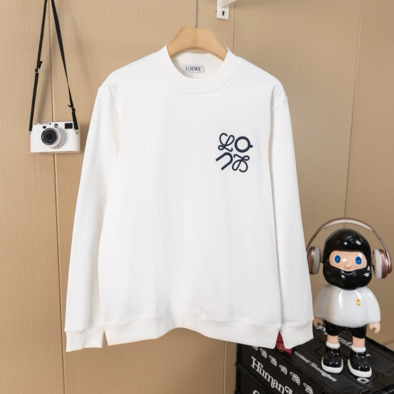 Classic Front and Back Embroidery Sweatshirt