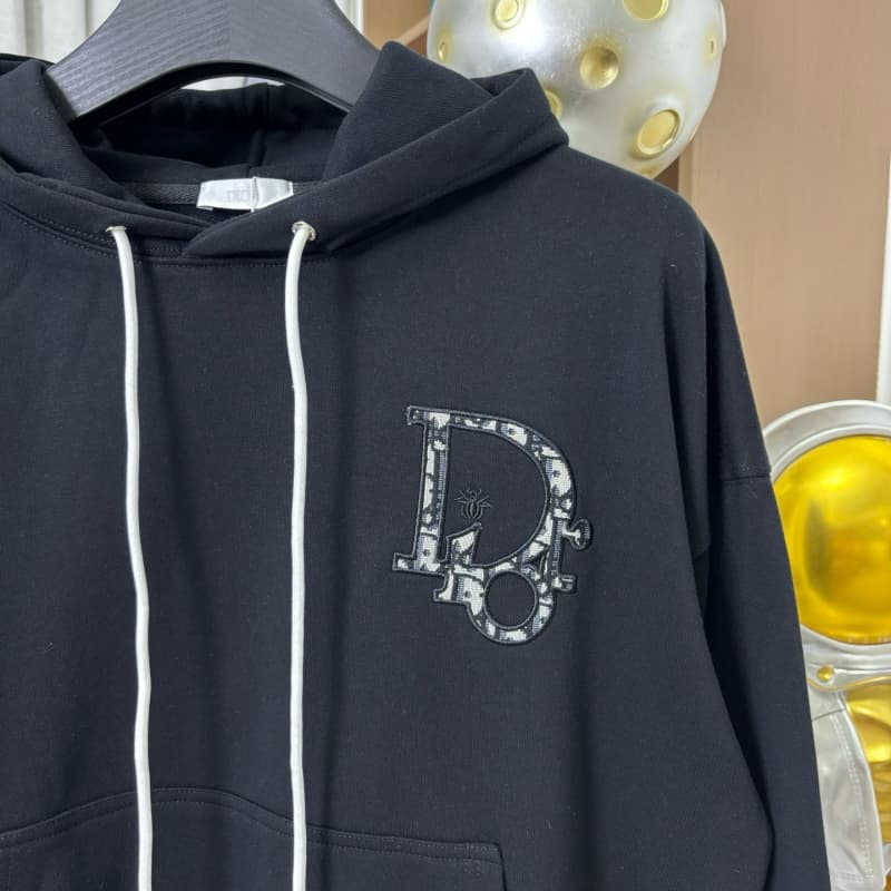 Bee Patch Embroidery 3D Embossed Hoodie