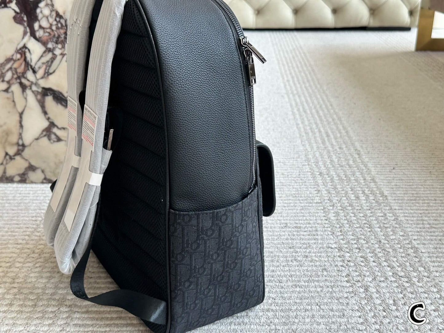 All-over Buckle Backpack