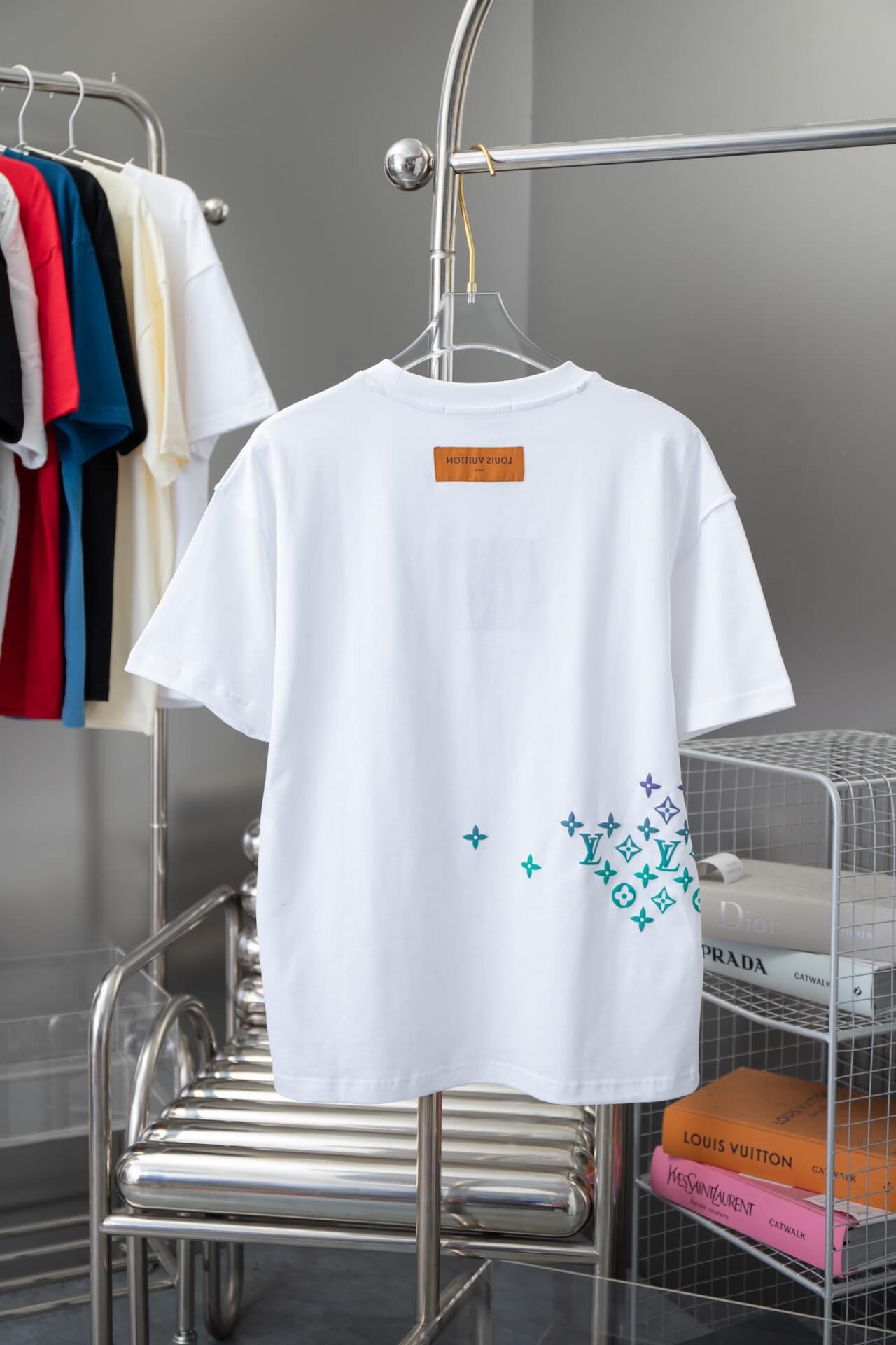 T-shirt imprimé dégradé presbyte