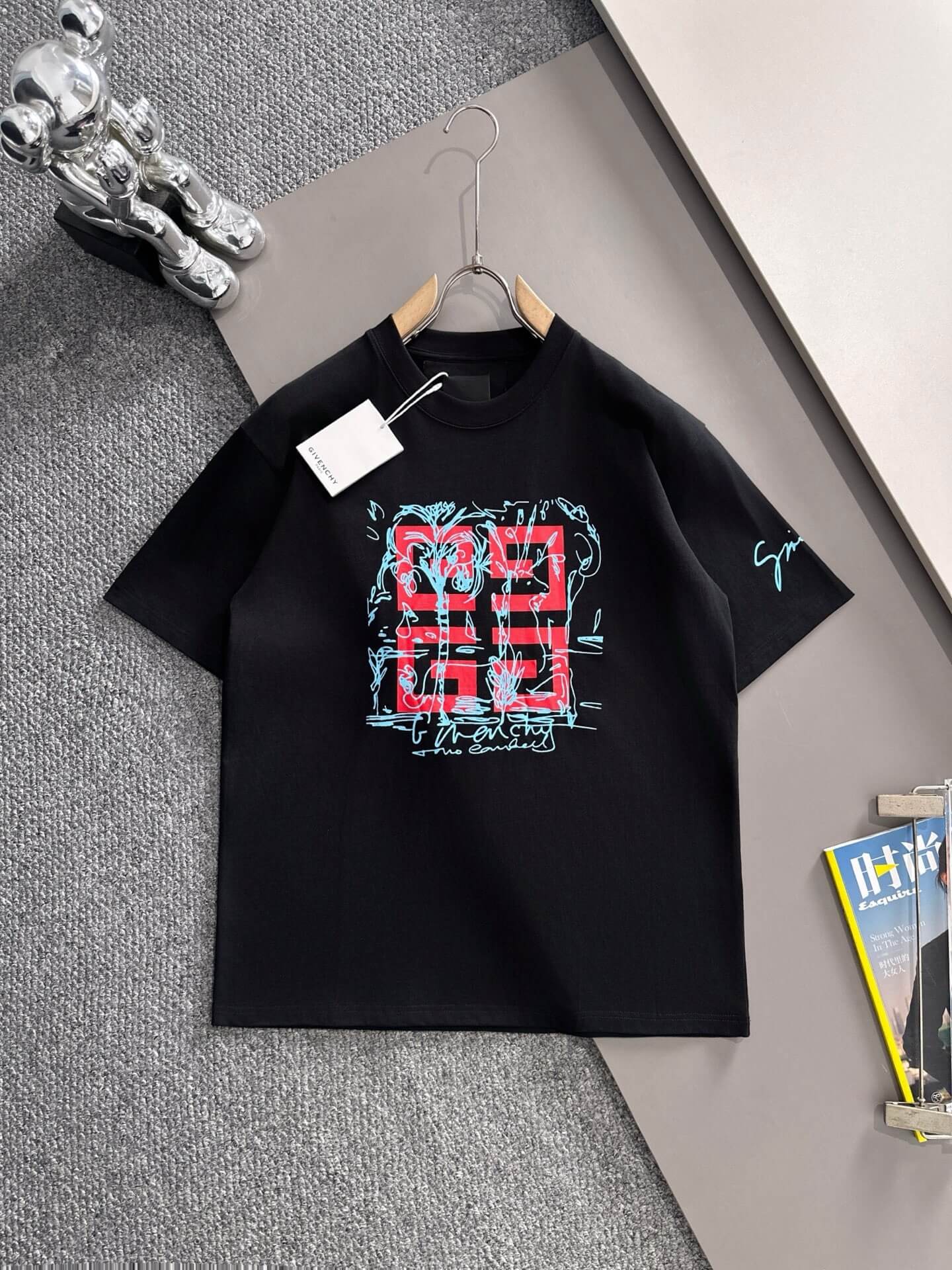 New Arrival Block Print T-Shirt
