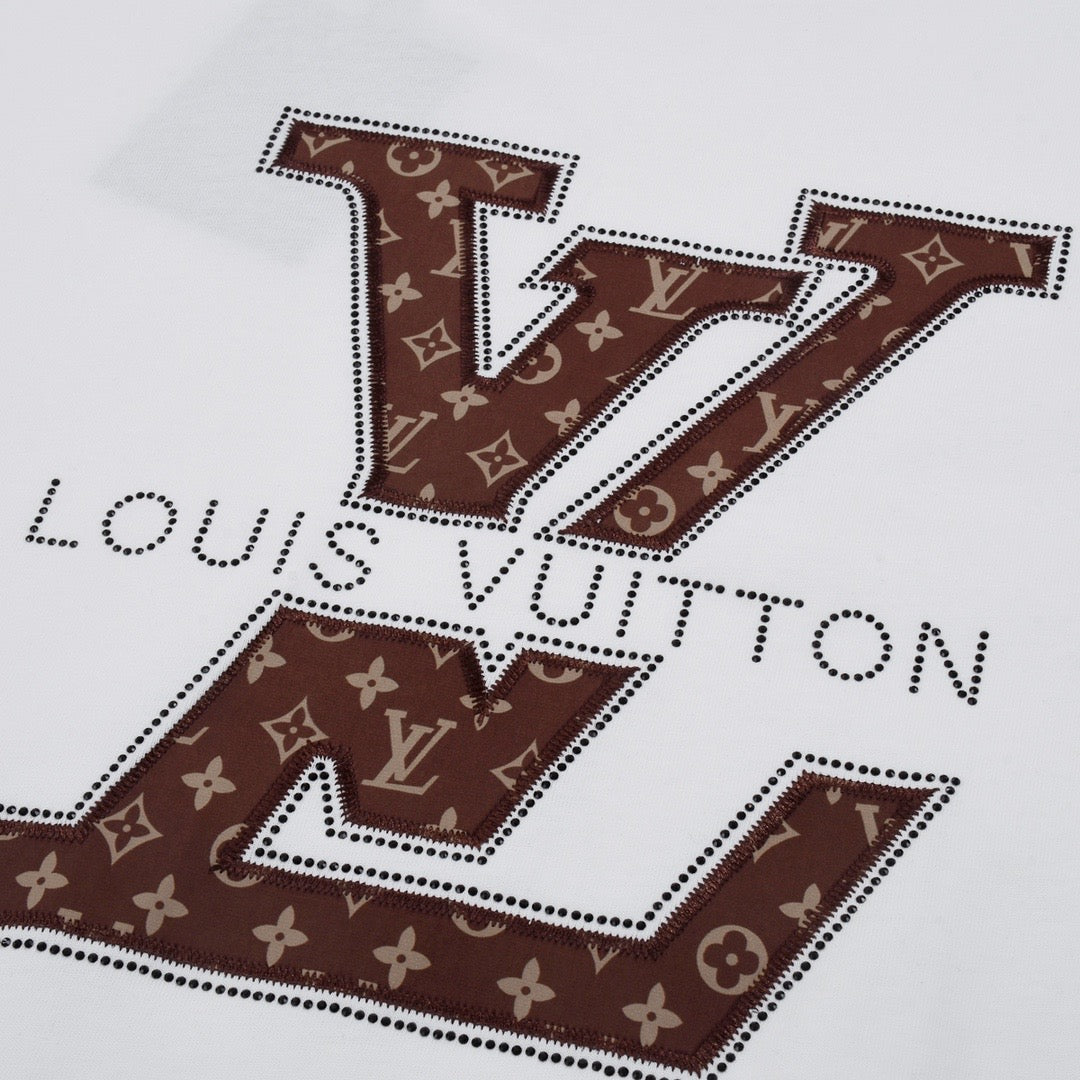 Besticktes Vintage-T-Shirt