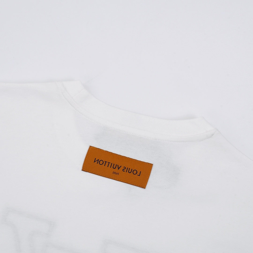 Besticktes Vintage-T-Shirt