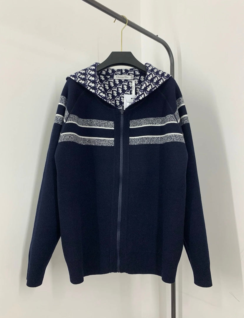 Veste réversible-Imprimé all-over et minimaliste