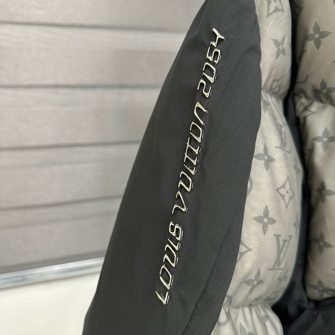 Doudoune en tissu thermosensible à changement de couleur