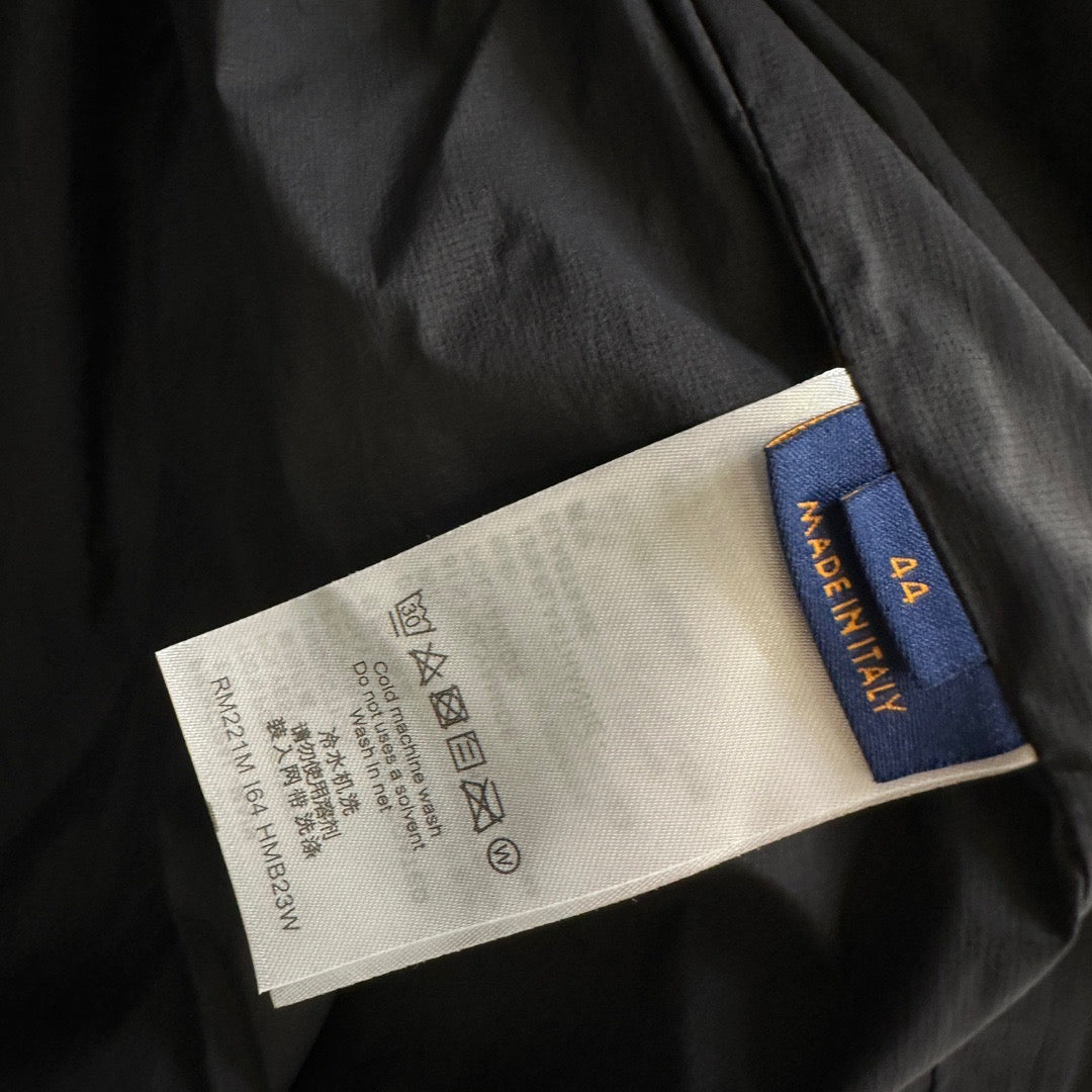 Doudoune en tissu thermosensible à changement de couleur