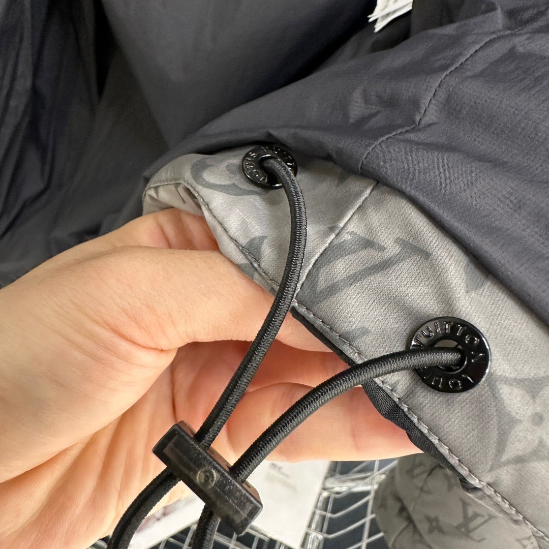 Doudoune en tissu thermosensible à changement de couleur