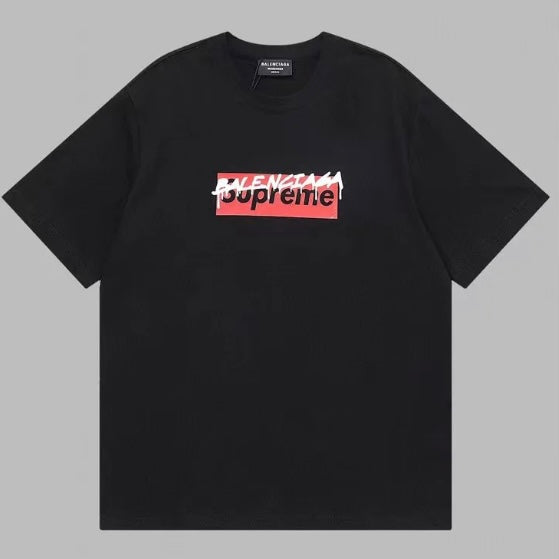 T-shirt imprimé rouge classique