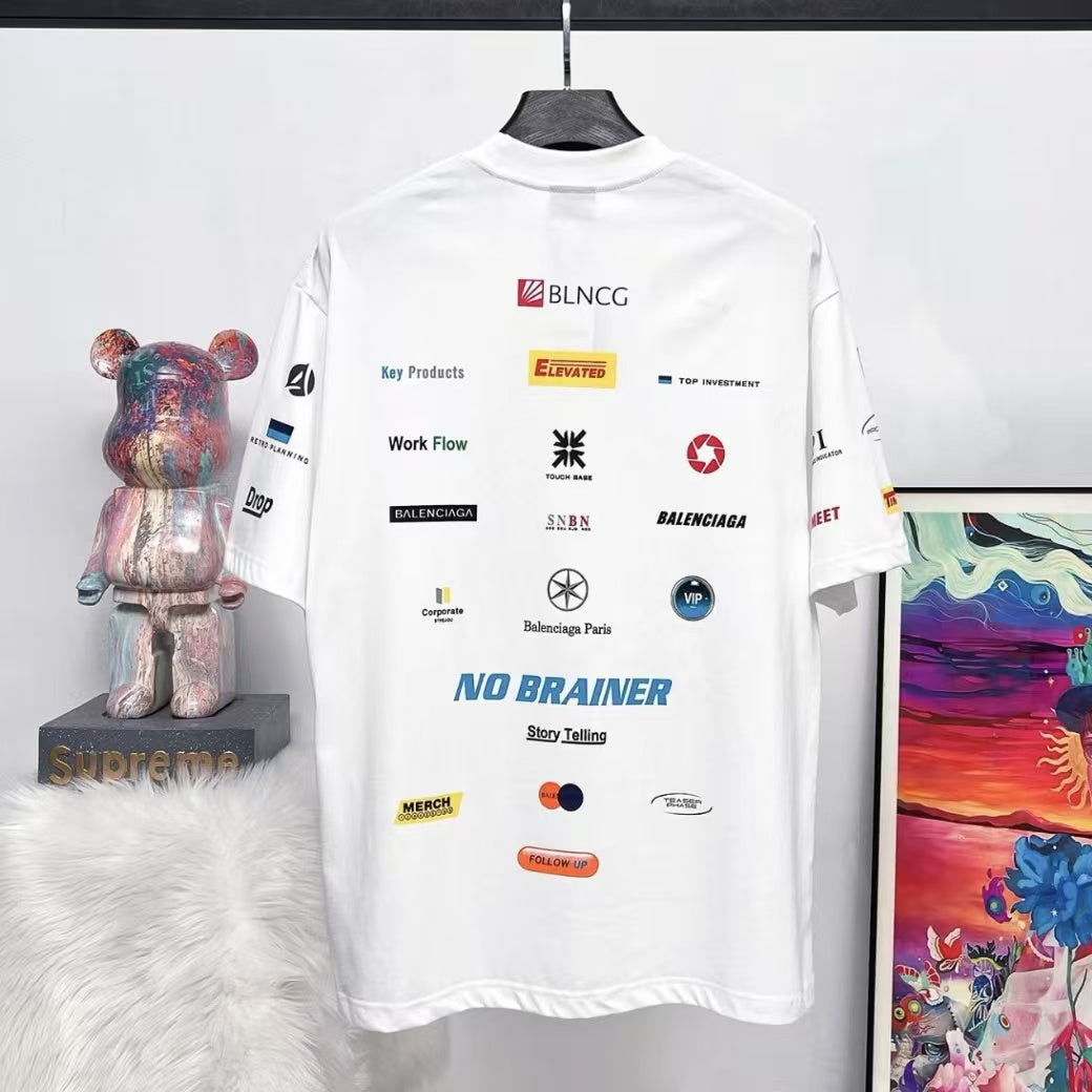 T-shirt imprimé multi-éléments