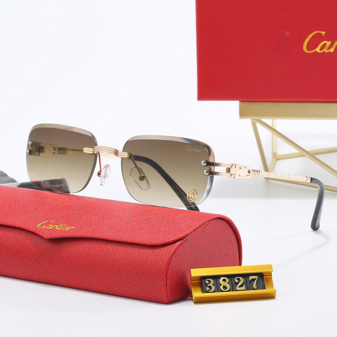 Lunettes de soleil sans monture