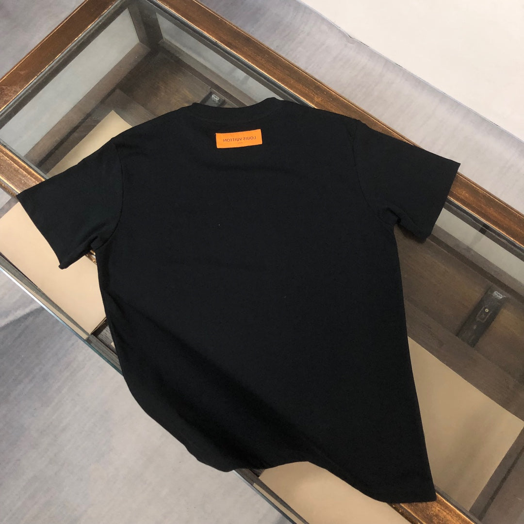 T-Shirt mit Hunde-Print