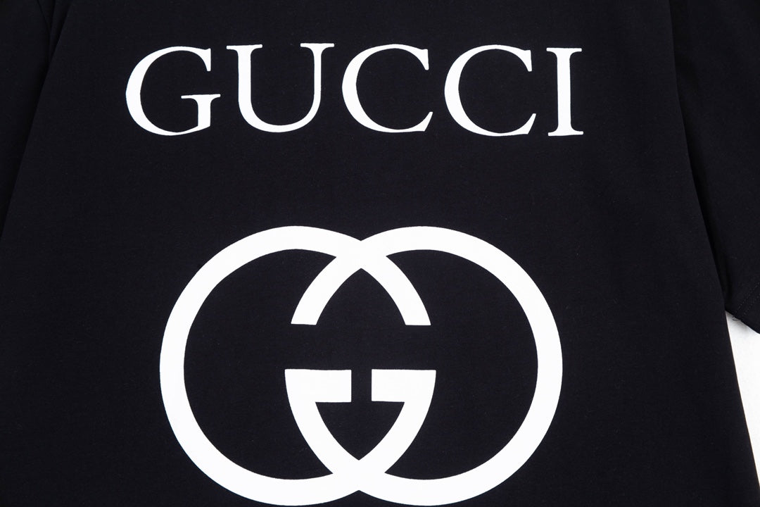 Klassisches T-Shirt mit Doppel-G-Print