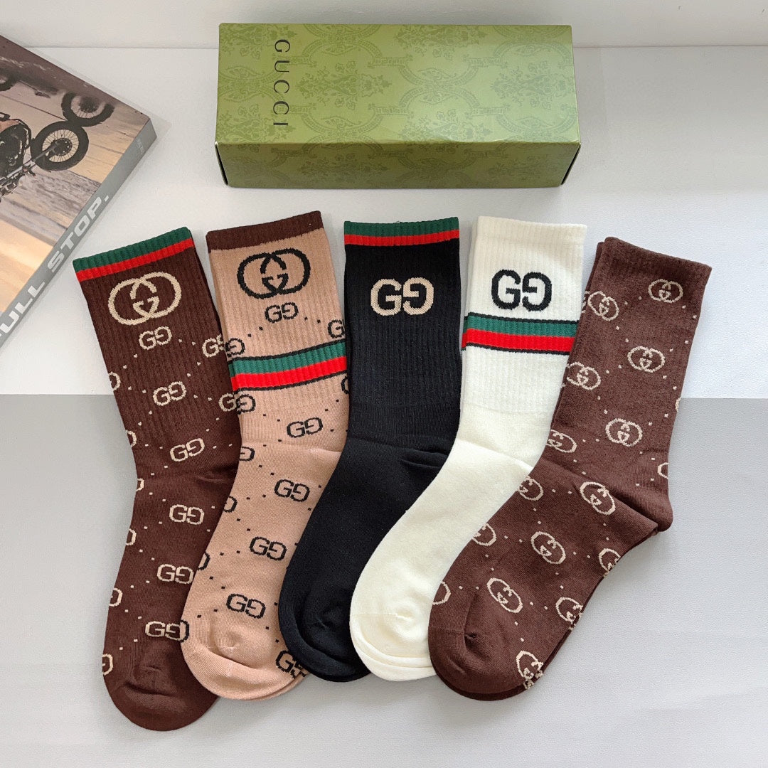 Chaussettes Double G multicolores