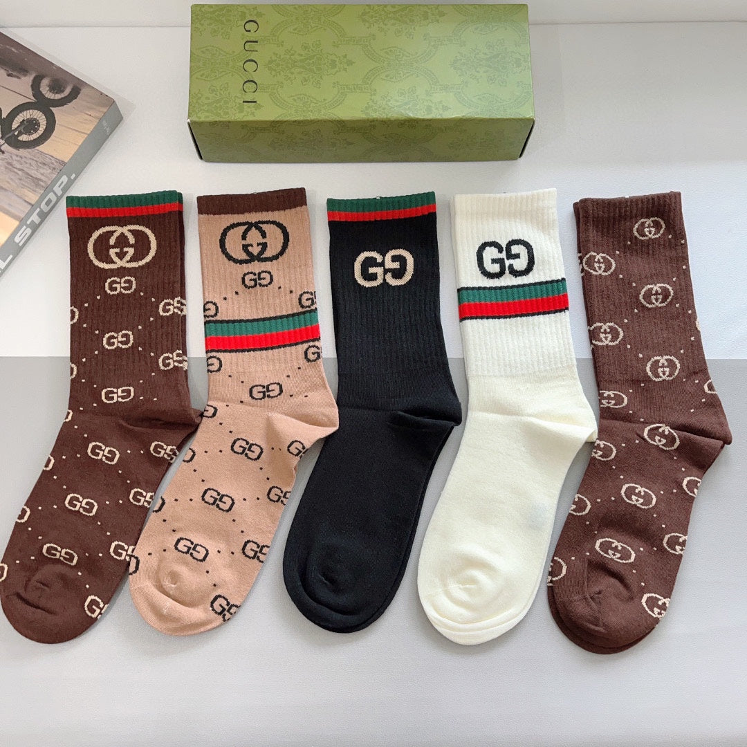 Chaussettes Double G multicolores