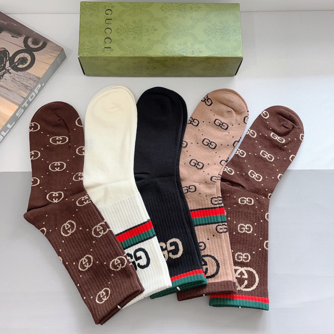 Chaussettes Double G multicolores
